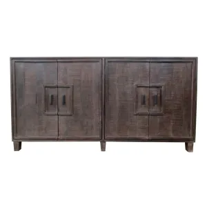 4 Door Frame Detail Rough Hewn Sideboard