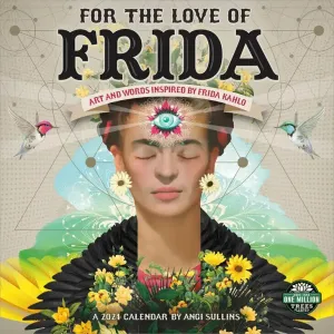 Amber Lotus For the Love of Frida 2024 Wall Calendar