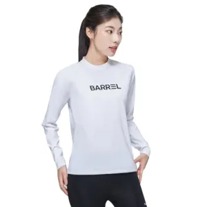 Barrel Women Essential RelaxFit Rashguard-WHITE