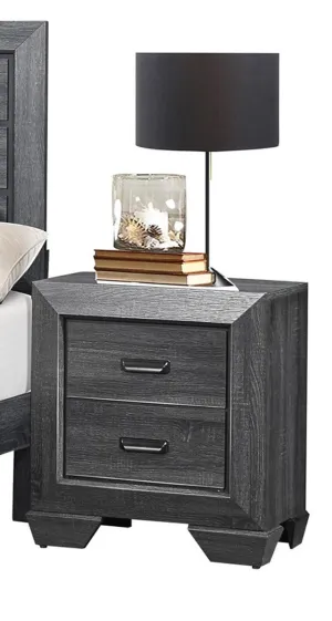 Beechnut 2 Drawer Nightstand in Gray 1904GY-4