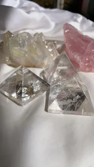 Clear Quartz Pyramid