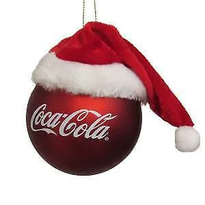 Coca-Cola® Ball With Hat Ornament