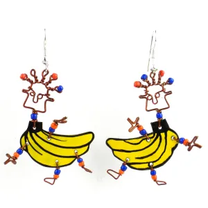 Dancing Girl Go Bananas Earrings Creative Alternatives