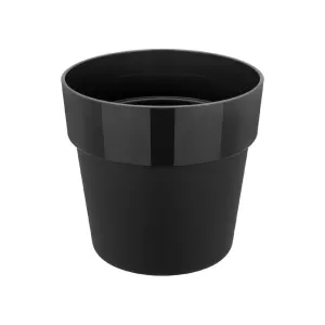 Elho 7cm Living Black B.For Original Round Mini Pot