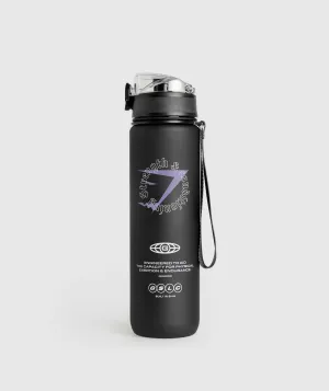 Gymshark GFX Sports Bottle - Black