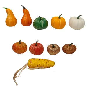 Harvest Pumpkin Gourd Corn Assorted