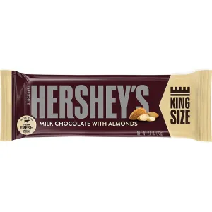 Hershey's Milk Chocolate Bar with Almonds 2.6oz