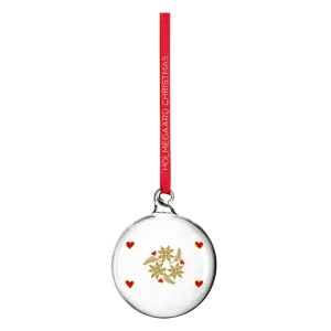 Holmegaard Ann-Sofi Romme 2024 Bauble, Clear, Small