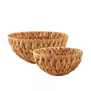 Hyacinth Serving Baskets