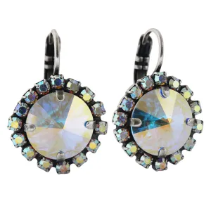 Mariana "On A Clear Day" Silver Plated Rivoli Statement Crystal Earrings, 1137/1R 001AB