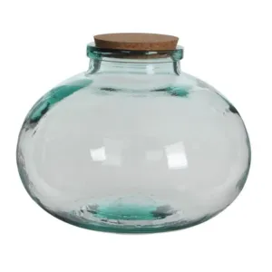 Mica Decorations 29cm Glass Olly Terrarium Ball Vase