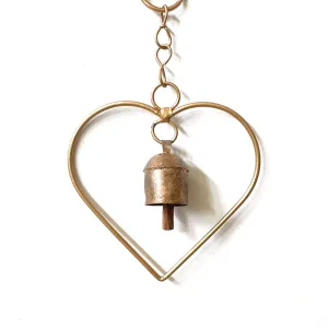 Mini Heart Wind Chime