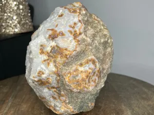 Morocco Kerrouchen Agate with Crystal Druzy 7lbs 6.5 inches