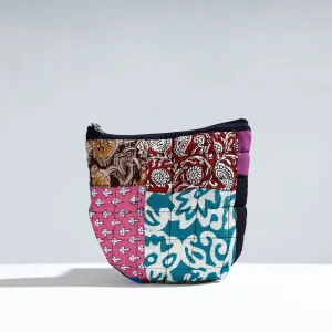 Multicolor - Handmade Quilted Patchwork Utility Pouch 37