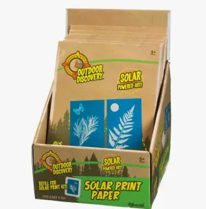 Outdoor Discovery Solar Print Paper