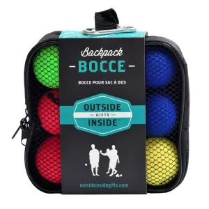 Outside Inside Backpack Bocce