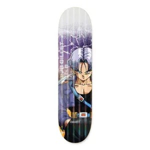 Primitive X Dragon Ball Z JB Gillet Trunks Power Level Skateboard Deck - 8.0" Purple