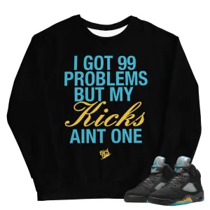 Retro 5 Aqua Sweatshirt