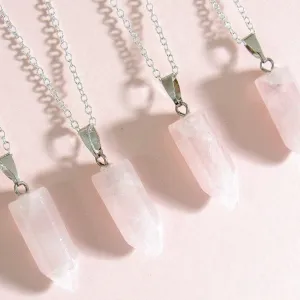 Rosy Rose Quartz Chokers