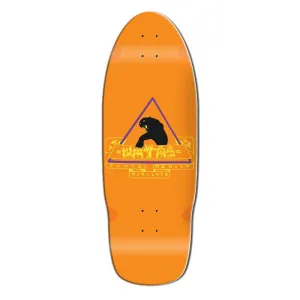 Santa Monica Airlines 10" x 29" Orange Dip Natas (SMA) Skateboard Deck