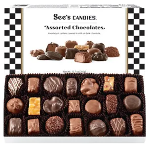 See's Candies Assorted Chocolates Box 12.7oz