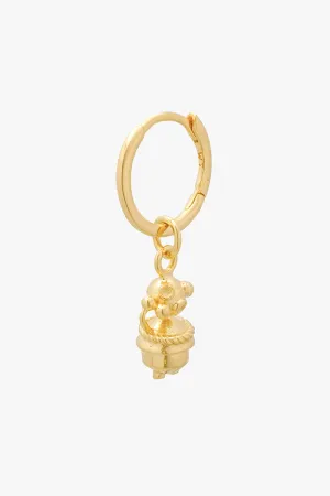 Spacewalk Hoop Gold Plated