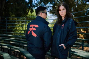 STREET FIGHTER - 'Akuma Heaven' Windbreaker - Navy