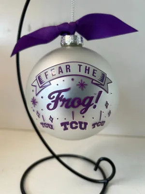 TCU Mascot Ornament