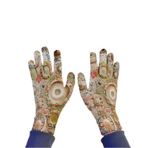 TEEK - Printed Pearl Agate 3D Knit Gloves