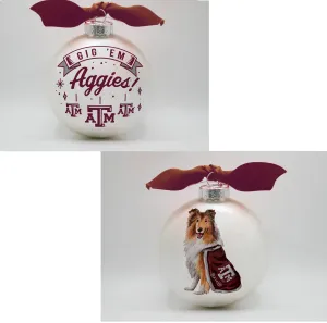 Texas A&M Mascot Ornament