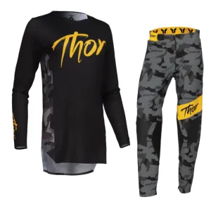 Thor Sport Shadow Black Womens Kit Combo