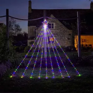 Three Kings 3m Multi Coloured Shooting Star Lights