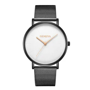 Ultra Thin Newretro.Net Stainless Steel Watch